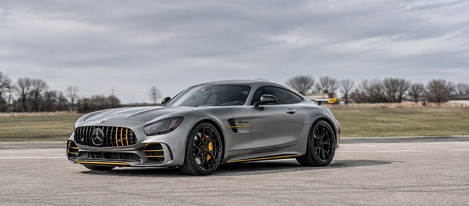 Supercar deep gloss paint finish and ceramic protection
